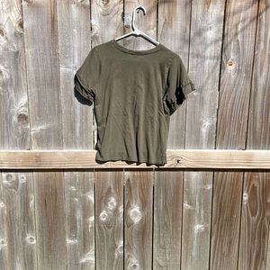 Olive green Michael Kors shirt